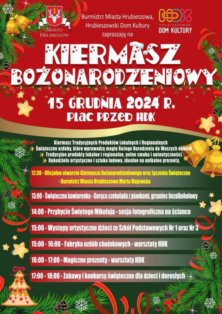 2024 12 15 Kiermasz Bozonarodzeniowy Hrubieszow