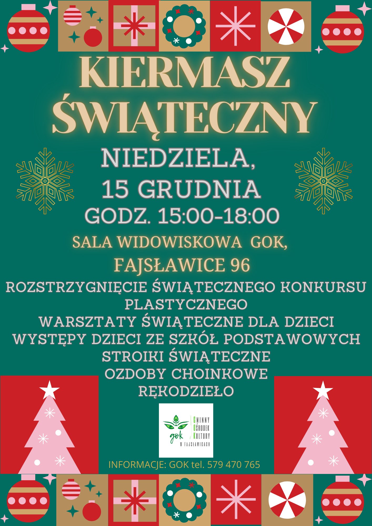 2024 12 15 Kiermasz Swiateczny Fajslawice