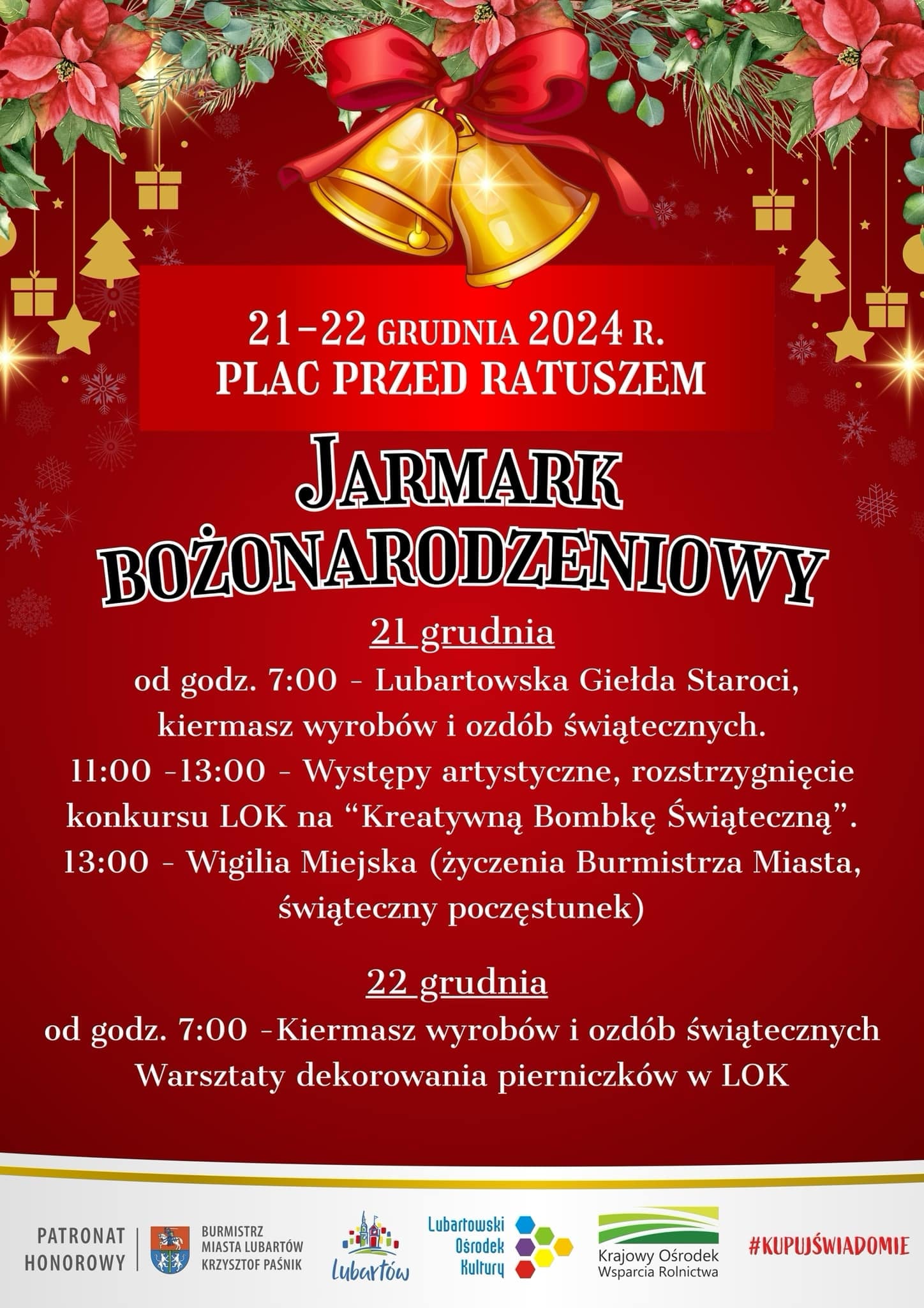 2024 12 21 22 Jarmark Bozonarodzeniowy Lubartow