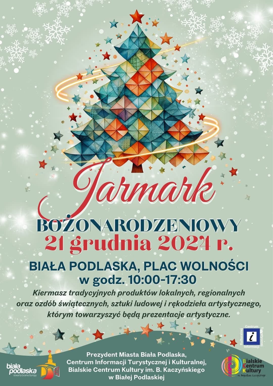 2024 12 21 Jarmark Bozonarodzeniowy Biala Podlaska